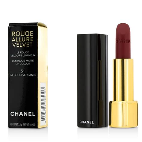 chanel 51 la bouleversante|Chanel La Bouleversante (51) Rouge Allure Velvet Review.